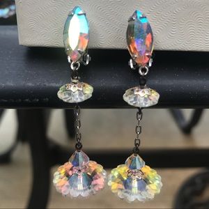 Lewis Segal California earrings. Vintage